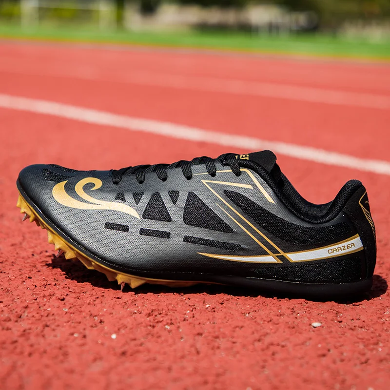 Большой размер 35-45 трек шиповки для Для мужчин атлетика шипованные ботинки кроссовки для бега и занятий спортом унисекс обувь профессиональной Гонки обувь
