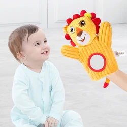 Juguetes para bebés de 0 a 12 meses, títere de mano para recién nacidos, sonajeros y juguetes infantiles de felpa suave, sonajeros de campana, títeres para bebés, regalo