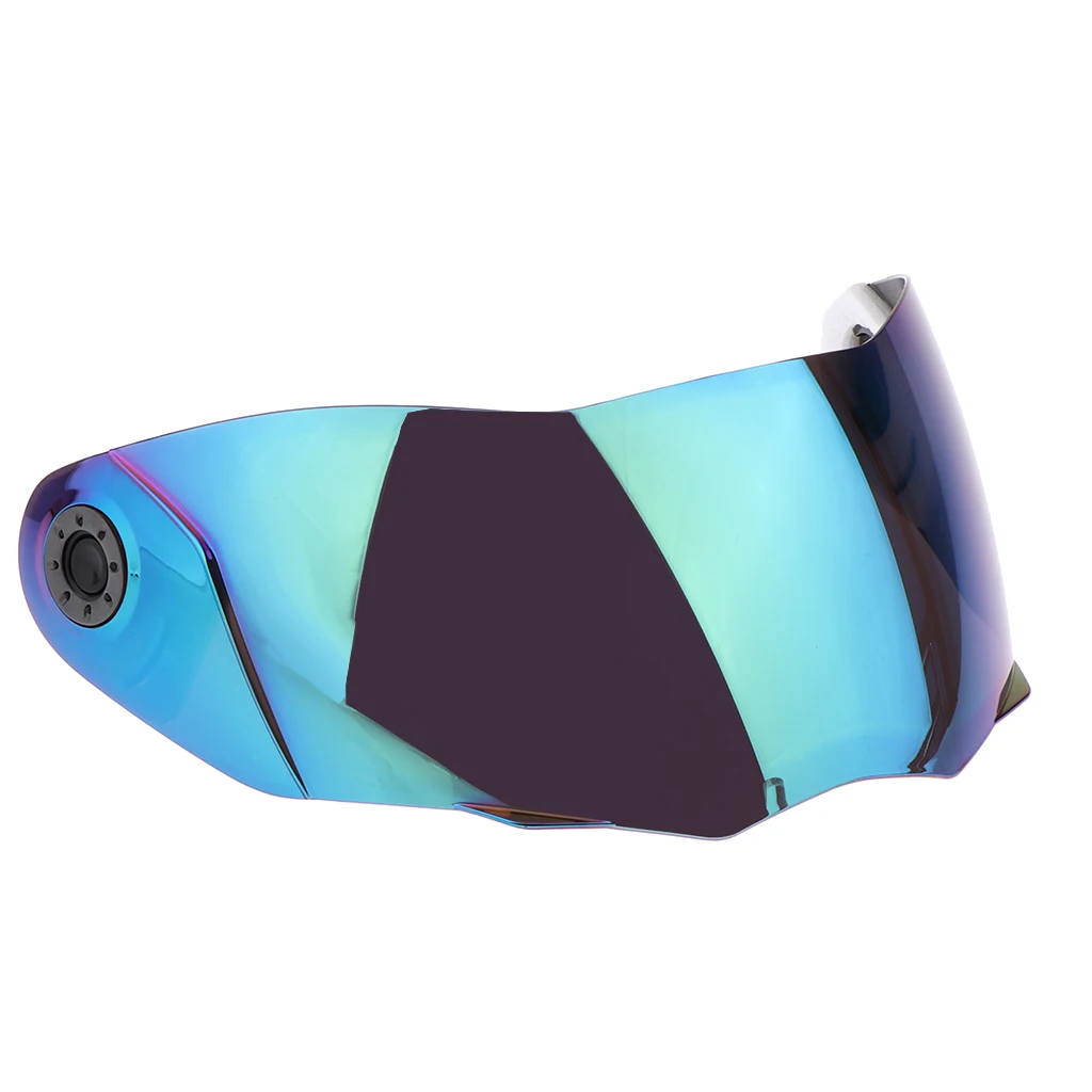 Colored Lens Мотоцикл полный шлем козырек Универсальный для Jie Kai - Цвет: Colored Lens