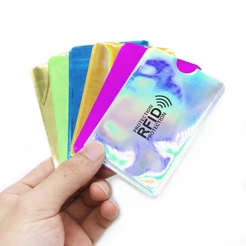 

1-20pcs Anti Rfid Card Holder NFC Blocking Reader Lock Id Bank Card Holder Case Business Card Holder