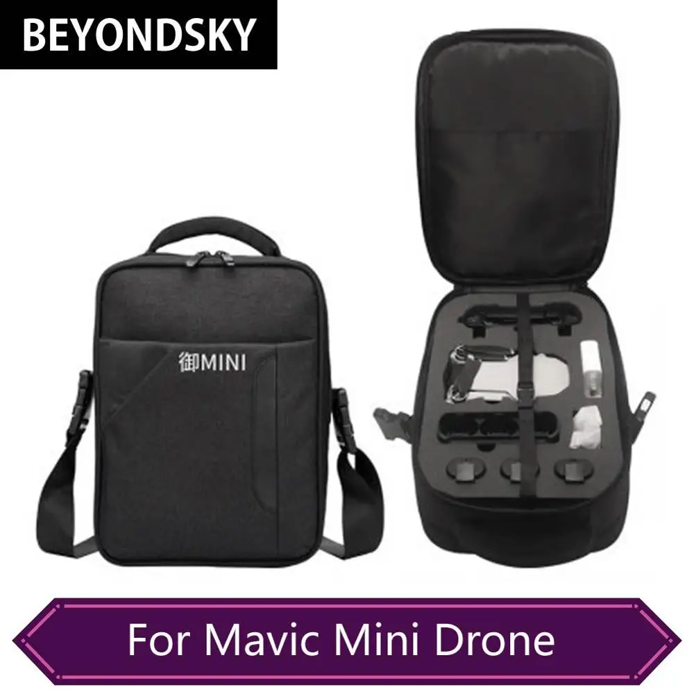 New SCQ DJI Mavic Mini Drone Carrying Case Portable Accessories Storage Bag Aerial Quadcopter Professional Durable Protective Bag 