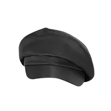 Женская шапка новая мода осень зима теплый язык сплошной цвет czapka zimowa Кепка