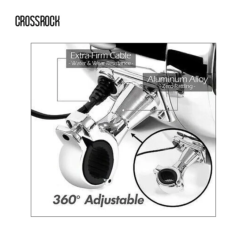 4 "Bluetooth 1 мотоцикл спикер s активный ATV уличные гонки звук класс D Amp встроенный