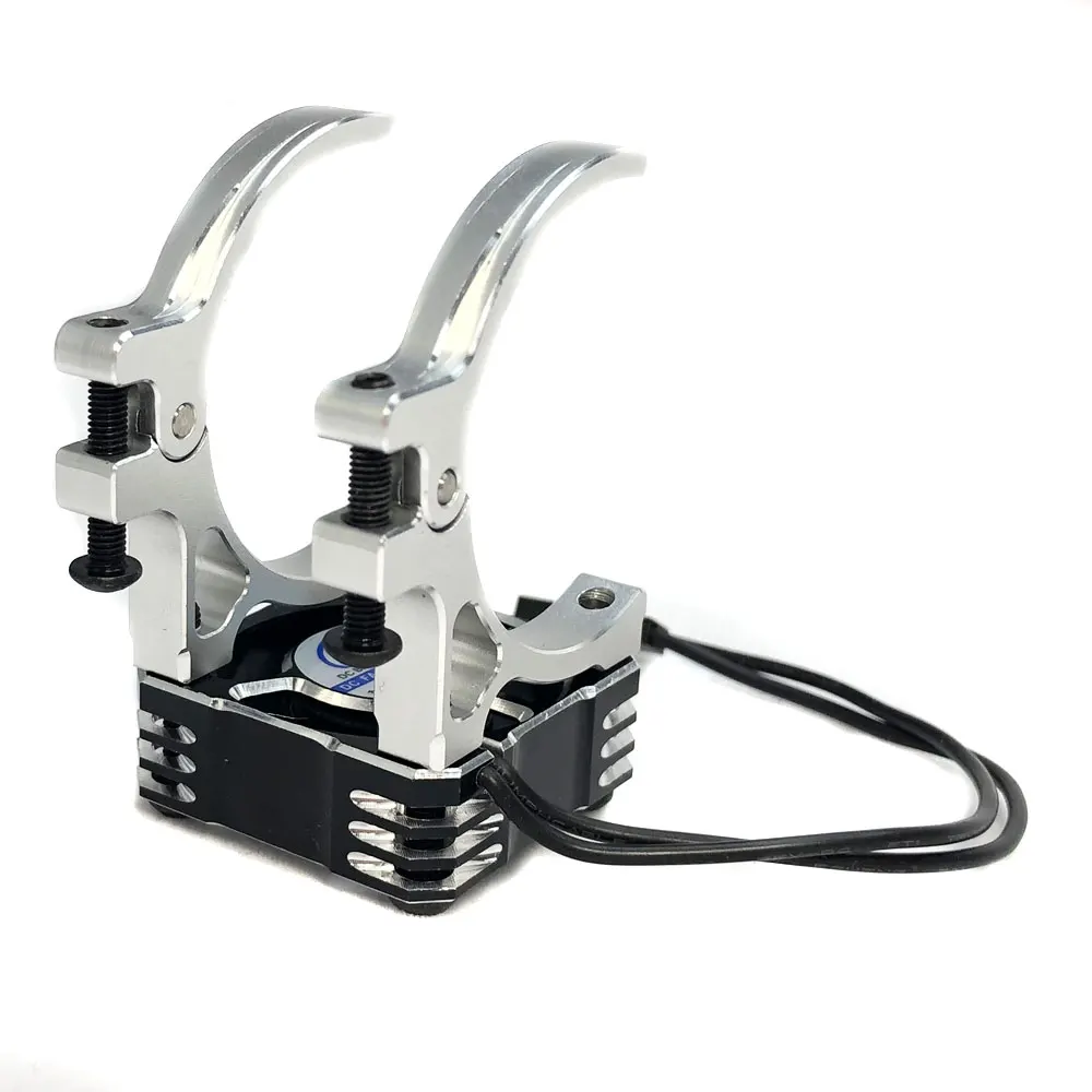 RC-Motorkühlventilator 30x30mm Aluminiumhalterung für 1/10 RC-Auto 540 550 Bürstenmotor 3650 3660 3670 3680 Bürstenloser Motor – Detail 5