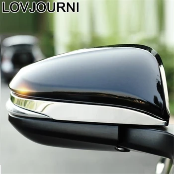

Car Foot Pedal Wing Mirror Door Handle Exterior Decorative Chromium Bright Sequins Parts 15 16 17 18 19 FOR Toyota Highlander
