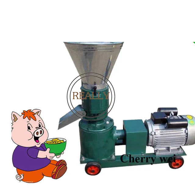 0 300 Kg H Factory Price Rice Bran Animal Feed Pellet Making Machine Chicken Feed Making Machine Food Processors Aliexpress