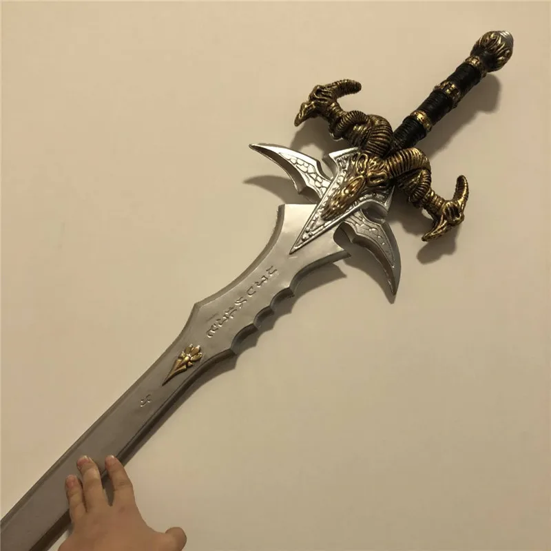 wow Arthas Menethil's Weapon Frostmourne Sword World of Frost Sad Sword Cos Weapon Toy Sword Children Simulation Weapon PU Prop 6