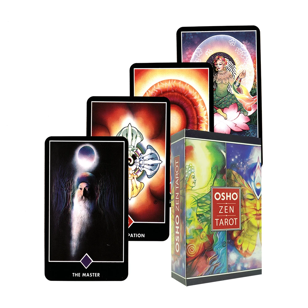 Лидер продаж высококачественные открытки Osho Zen Tarot от производителя для