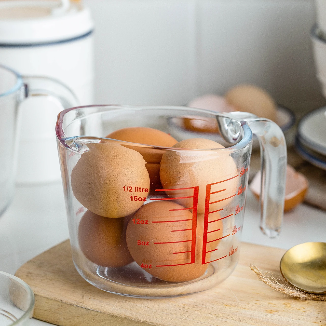 Glass Measuring Cup Microwave Safe