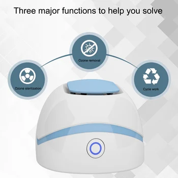 

Household Air Purifier Ozone Generator Refrigerator Odor Eliminator Plug-In O3 Disinfector Wardrobe Toilet Deodorizer