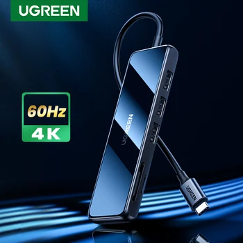 

Ugreen 4K 60Hz USB C HUB Type C to Multi USB 3.0 HUB HDMI Adapter for MacBook iPad Pro 2020 USB-C 3.1 Splitter Port Type C HUB