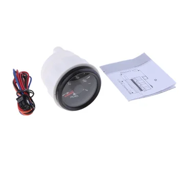 

Universal Fuel Level Gauge/ Meter 0-190ohm For Boat, Yacht, Car, Truck With Backlight - IP67 Waterproof