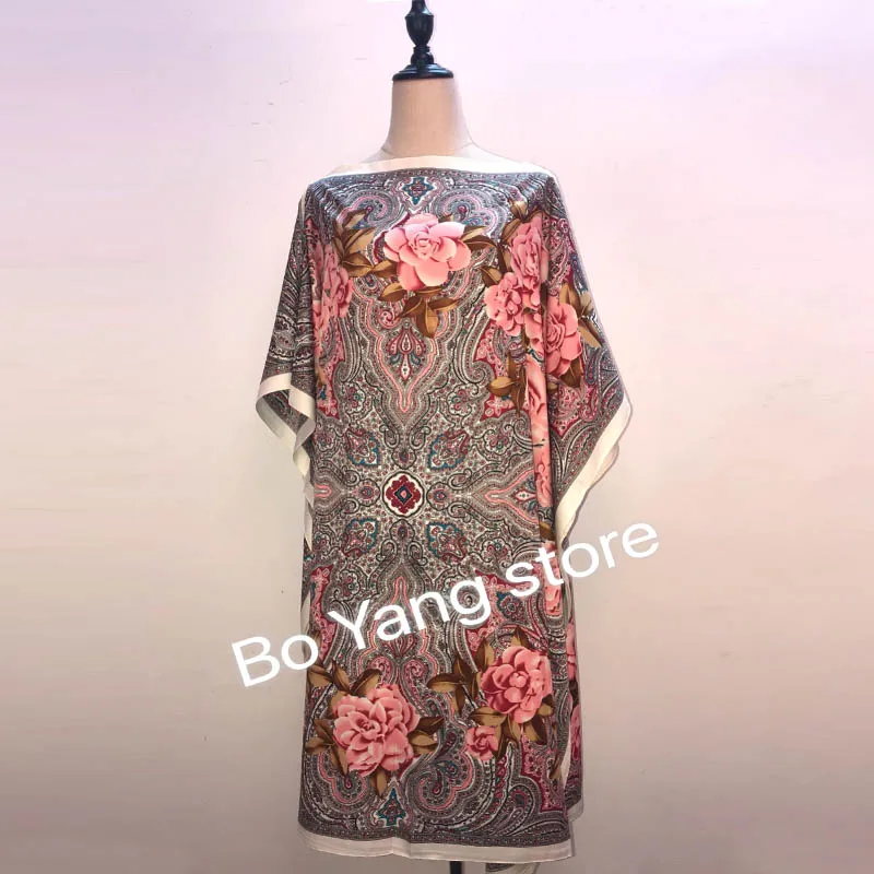 

2020(Dress Length 100cm,Bust :100cm) 2020New African Print Elastic Bazin Baggy Pants Rock Style Dashiki Famous Dress For women/