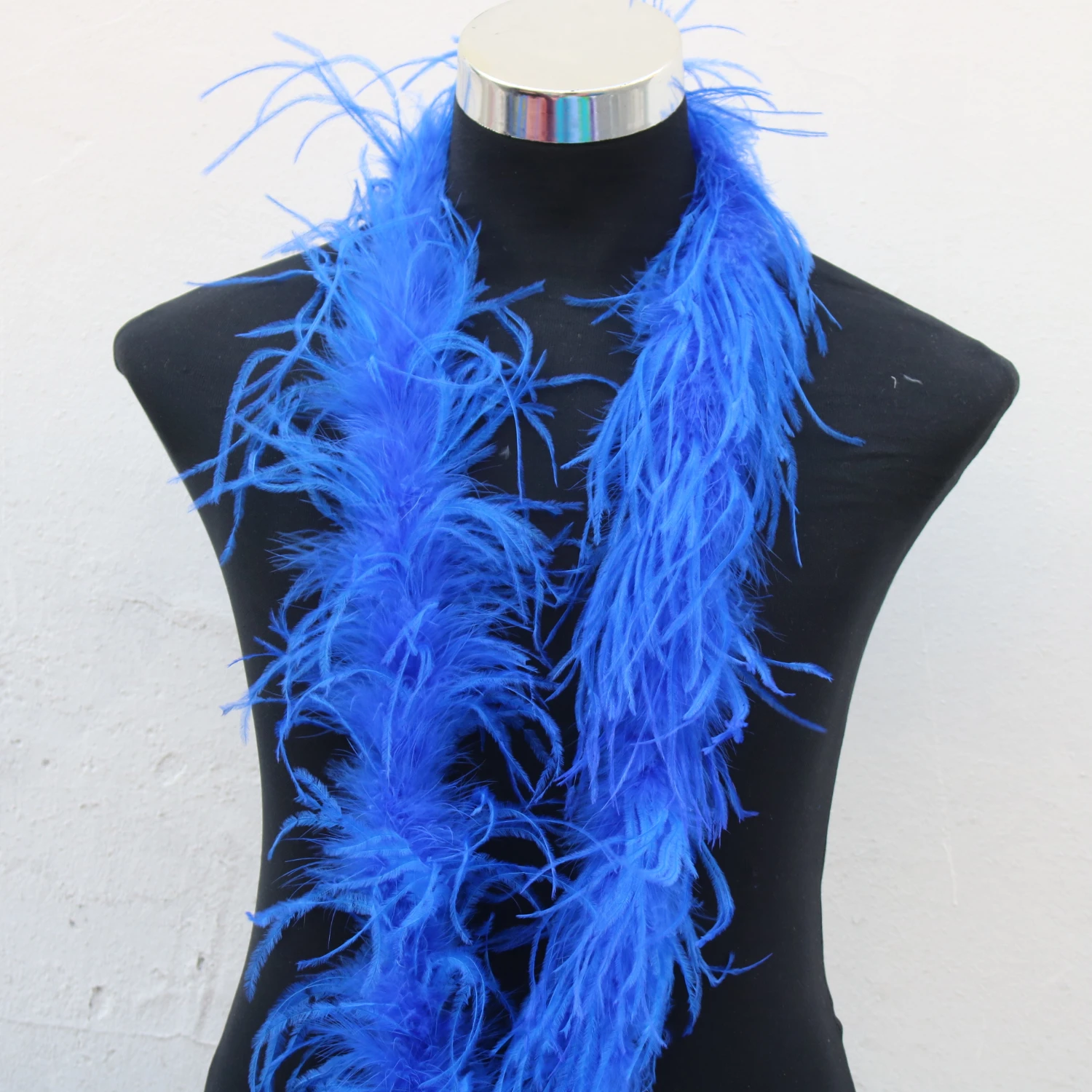 10 м/лот высококачественное пушистое черное страусиное перо боа для украшения