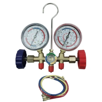 

Replacement Air Condition Pressure Gauge Stainless steel Meter Measure Accessories Tool Set Kit