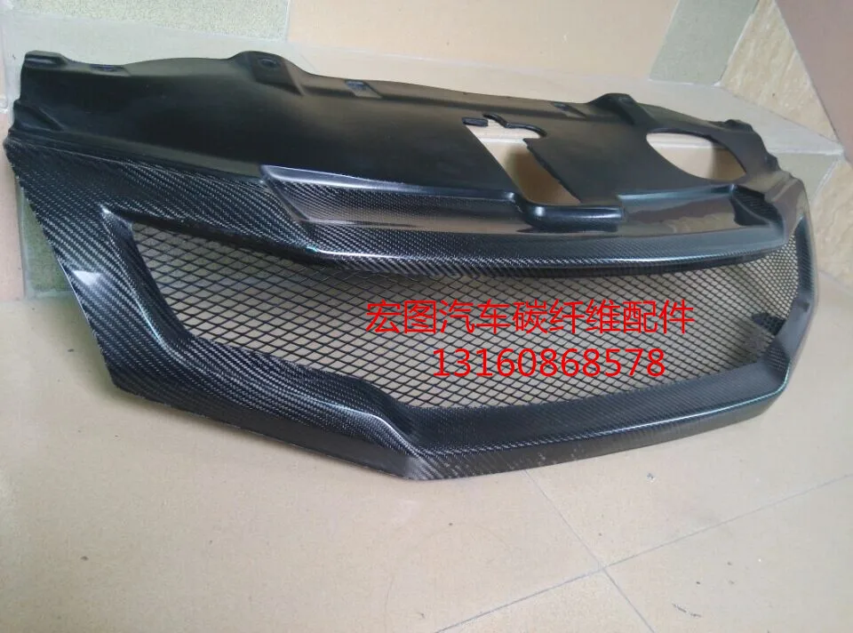 Подходит для HONDA CITY 08-12-14 углеродное волокно или FPR Автомобильная решетка гоночные решетки высокого качества