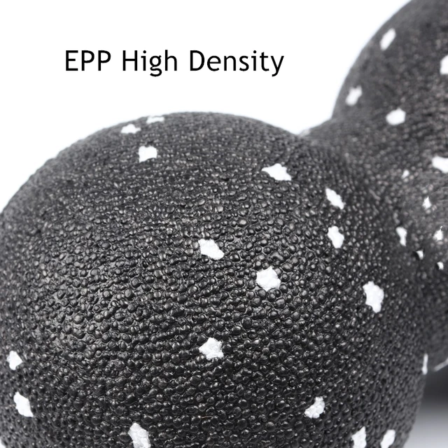 EPP Massage Ball Fitness Peanut Fascia Ball Lacrosse Ball for Foot Neck Spine Shoulder Physical Trigger Point Therapy Myofascial 3