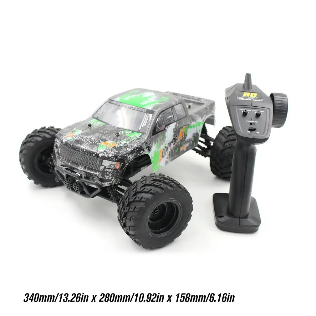 

12813 1:12 2.4G 4WD Mini RC Crawler Car Remote Control Big Foot Off-road Vehicle Model RTR Toy For Kids Gift