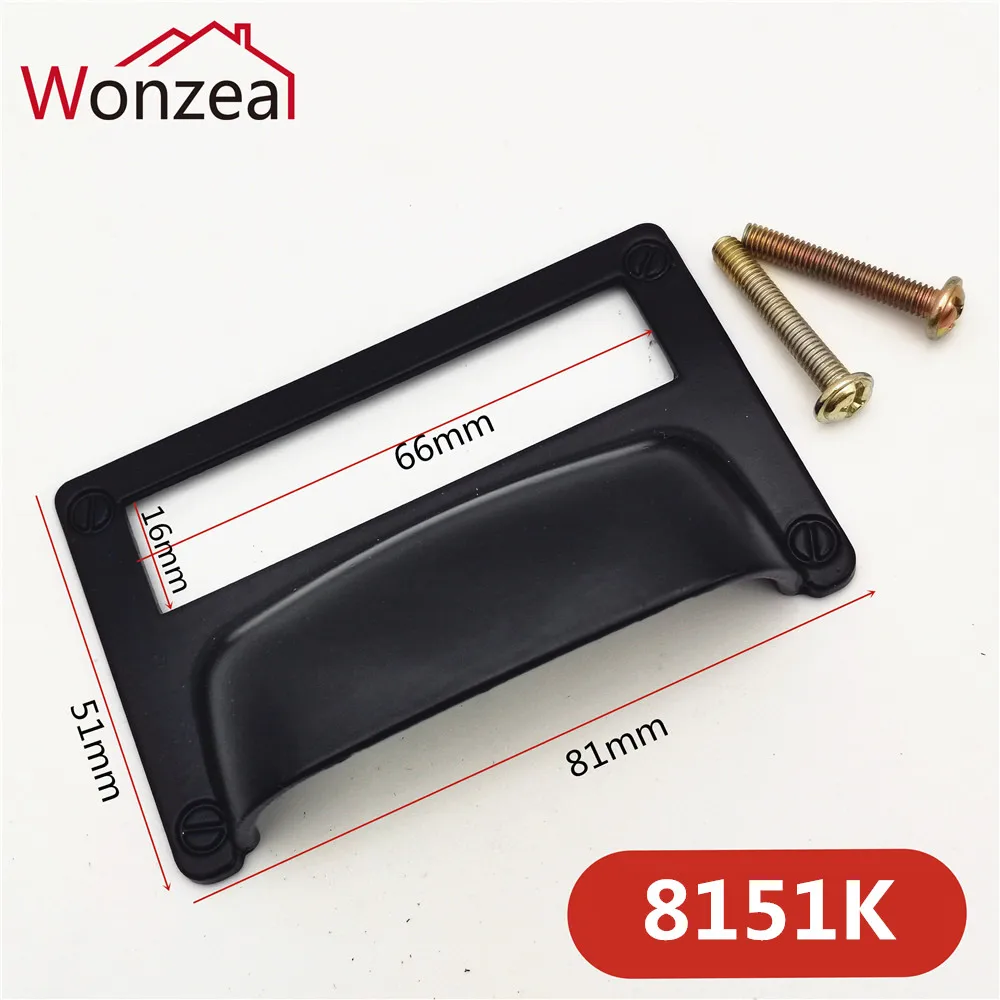 8151标签拉手3款 =选项图+黑色