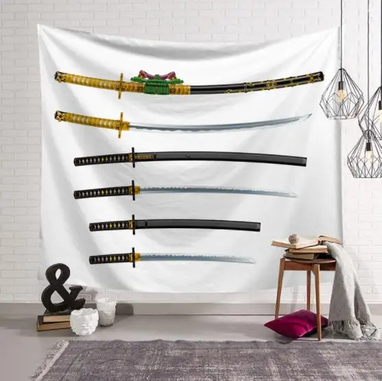 swordsman Скандинавском стиле 95/150/200 см Подвесной Настенный гобелен хиппи ретро домашний декор Йога пляжные коврики пляжные полотенца для младенцев, маленьких детей, полотенце подвесная ткань - Цвет: swordsman