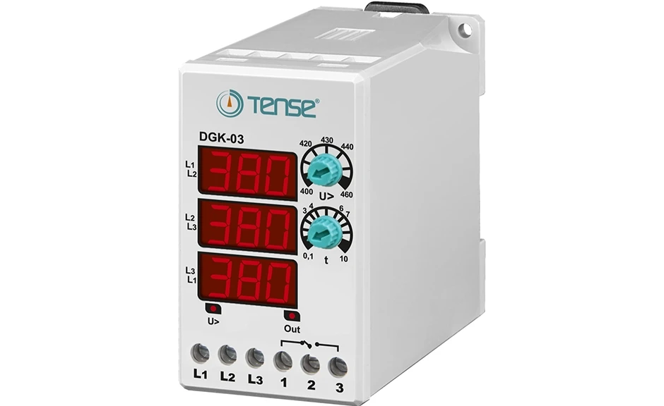 

1 pcs DGK-03 / 04 / 04F Overvoltage / Undervoltage protection relay / Voltage and phase protection relay