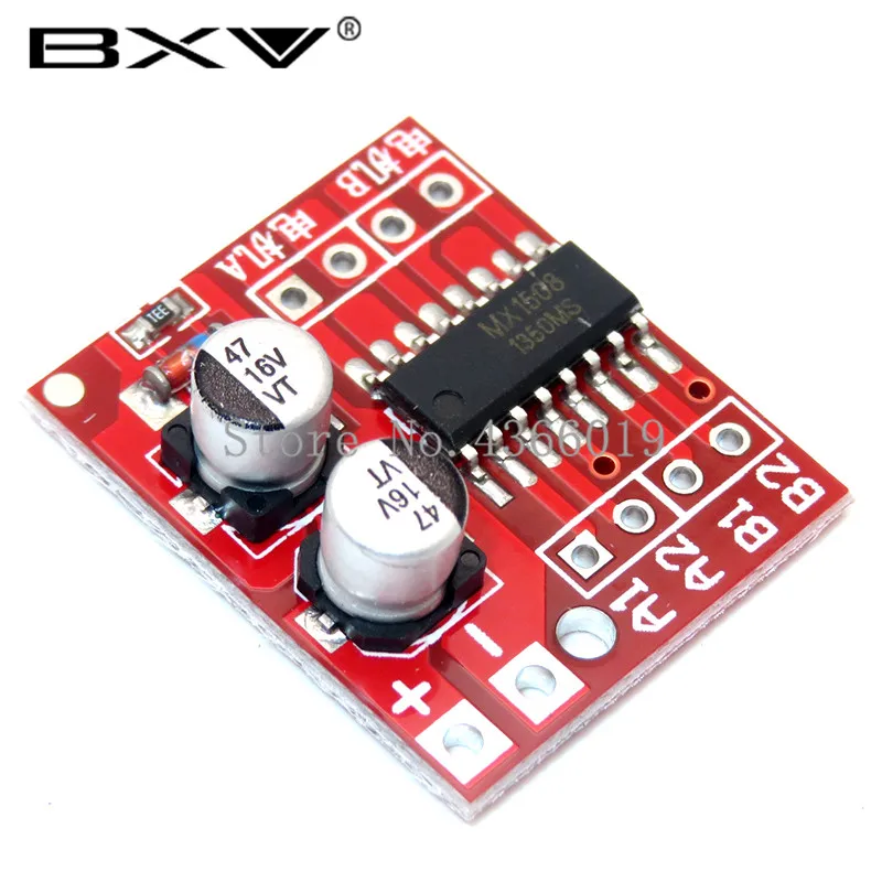 

1pcs 2 DC motor drive module reversing PWM speed dual H bridge stepper motor Mini victory L298N