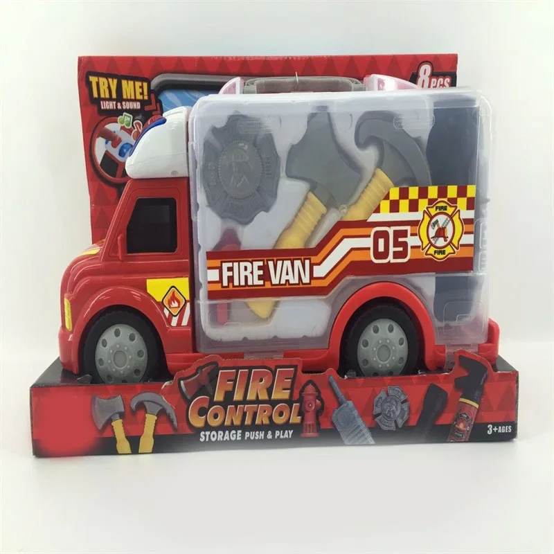 

Children Fire Truck Toy Car Repair Kit Fire Truck Engineering Car Model Boy Fire Truck Toy