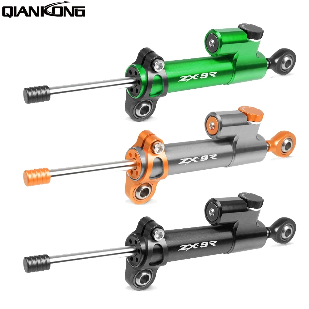 

Universal Motorcycle Aluminum Handlebar Steering Stabilizer Damper for Kawasaki ninja ZX9R ZX-9R zx-9r 1998 1999 2000 all years