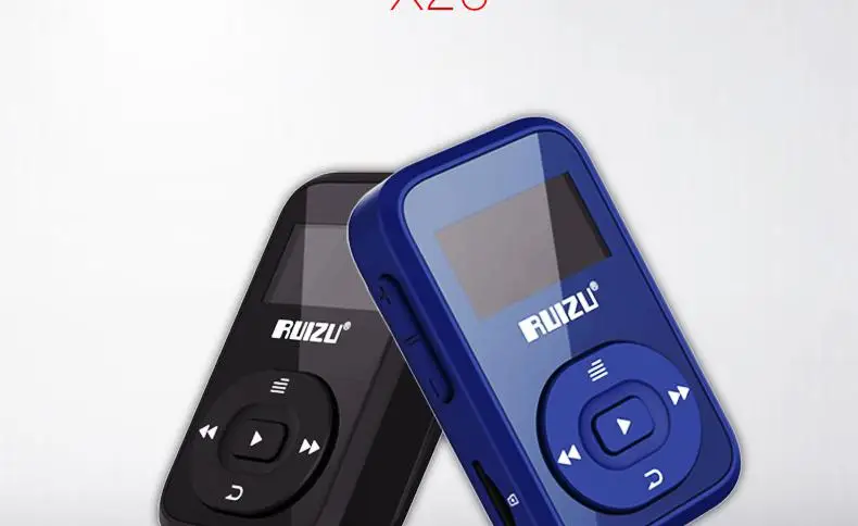 BEESCLOVER RUIZU MP3 плеер X26 8 Гб Спортивный Bluetooth MP3 музыкальный плеер OLED экран без потерь звук Отличная производительность r60