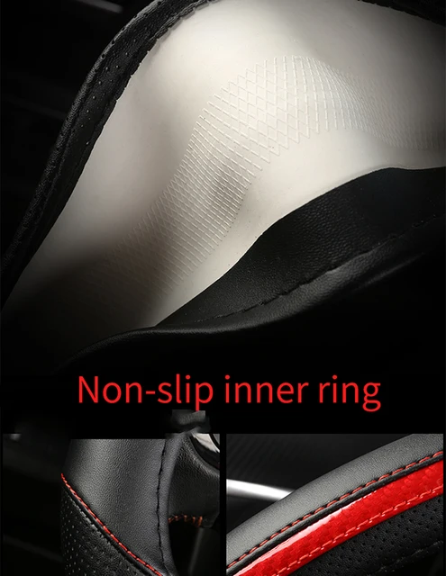 Funda Para Volante De Coche Peugeot 308 2014 ~ 2021 Ii Iii T7 T9 308 Sw,  Fibra De Carbono + Cuero, Accesorios Para Coche - Cubiertas Para Volantes -  AliExpress