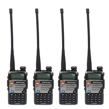 4 Pcs BAOFENG UV-5RE Dual Band VHF UHF Amateur Handheld Two Way Radio FM Transceiver Ham walkie Talkie Portable Interphone
