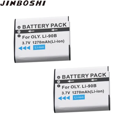 1x LI-90B LI 90B LI90B LI-92B батарея+ 3 порта USB зарядное устройство для Olympus Tough TG-1 iHS TG-2 iHS TG-3 TG-4 TG L20 SH50 iHS SH60 - Цвет: 2X Battery