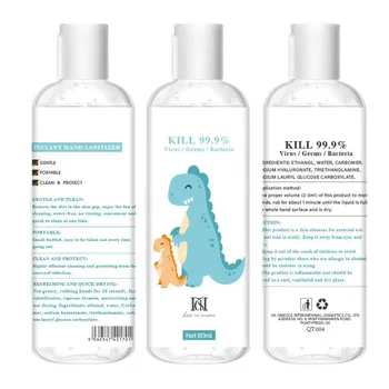 

Antibacterial Hand Washing Kill 99.9% Germs/Bacteria Hand Sanitizer 80ml #JSG003