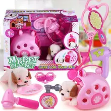 Дети прочный раннее образование Моделирование игрушка для домика питомца ролевые игры Ролевые игрушки> 3 лет Домашний набор