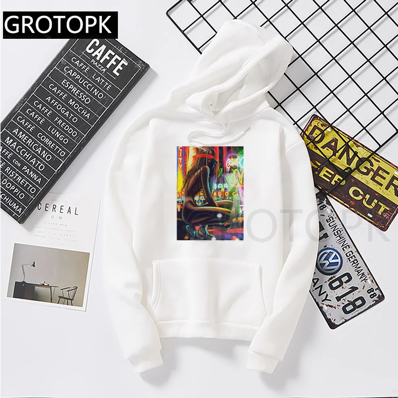 Cityfy beauty Grunge уличная Женская Толстовка Harajuku Эстетическая розовая толстовка женская темная Готическая портретная толстовка с капюшоном женская