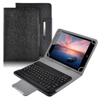 Drahtlose Bluetooth Tastatur Für Tablet PU Ledertasche Ständer Abdeckung Für Pad 7 8 Zoll 9 10 Zoll Für IOS android Windows