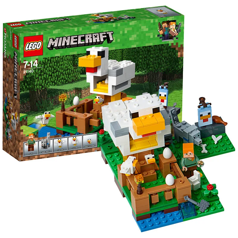 Lego LEGO My World Series 21140 Henhouse Small Particles Fight Inserted CHILDREN'S Building Blocks Assembled Toys Lego LEGO My World Series 21140 Henhouse Small Particles Fight Inserted CHILDREN'S Building Blocks Assembled Toys