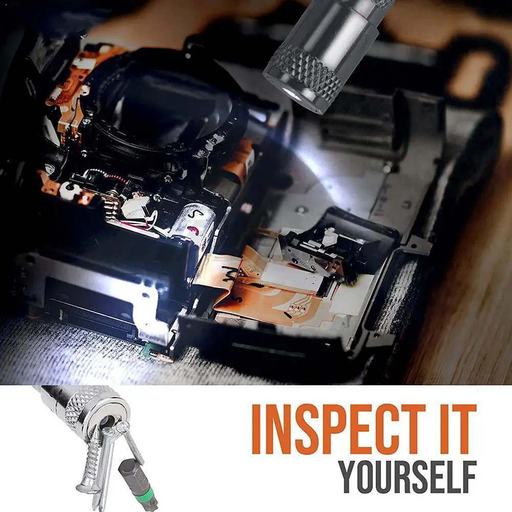 

1pc With LED Light Telescopic Strong Suction Iron Rod Extendable Pick-up Picker Magnetic Pen Tools Reaching Adjustable Long C6B7