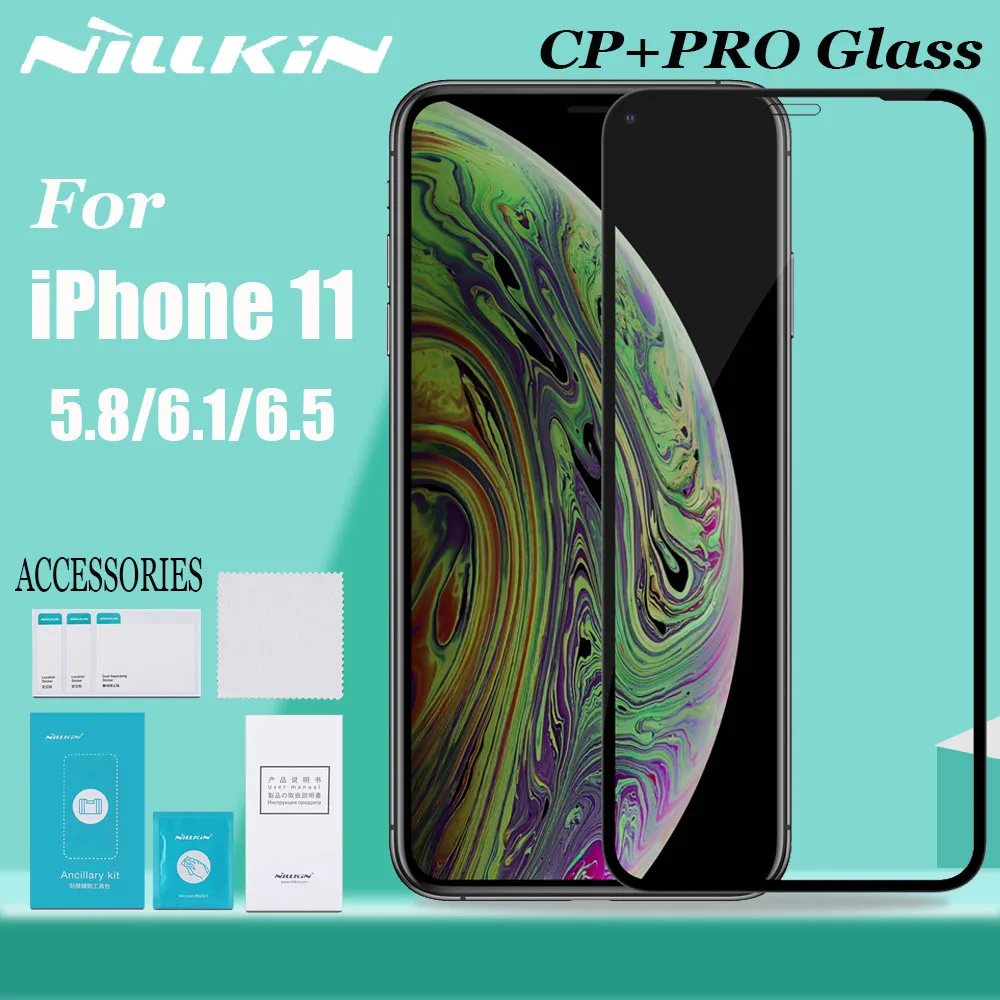 Защитное стекло Nillkin для iPhone 11 Pro Max 5 8/6 1/6 | Мобильные телефоны и аксессуары