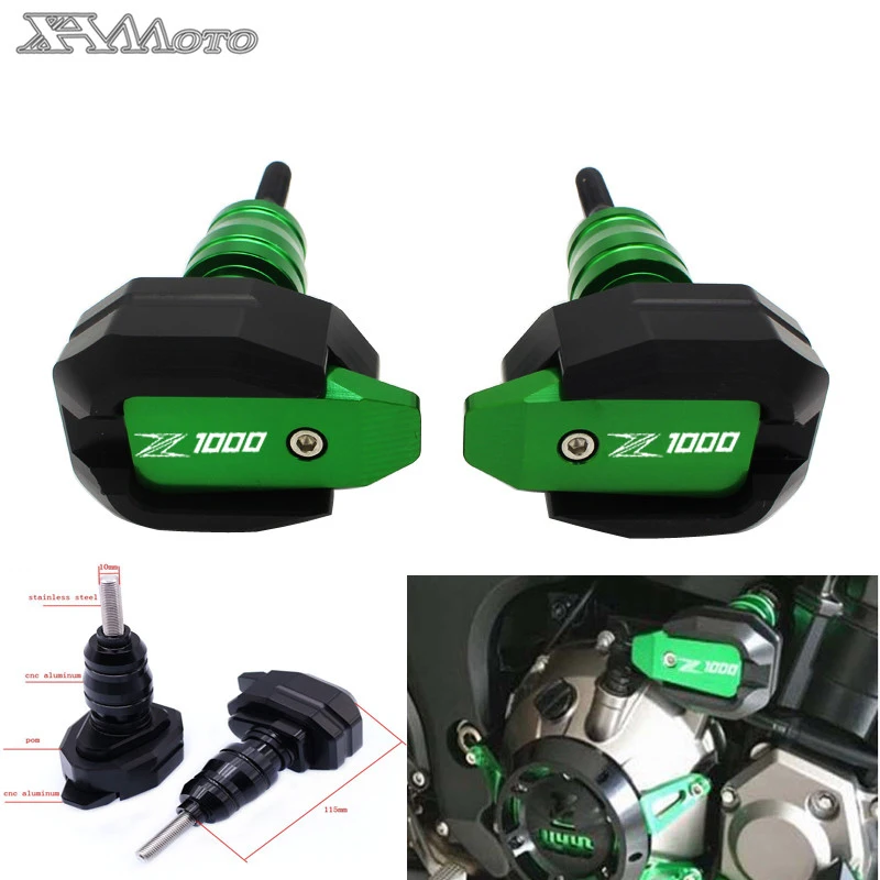 KAWASAKI Z1000 Z 1000 Z900 2010 2016 защита мотоцикла от падения Рамка слайдер обтекатель Краш Pad