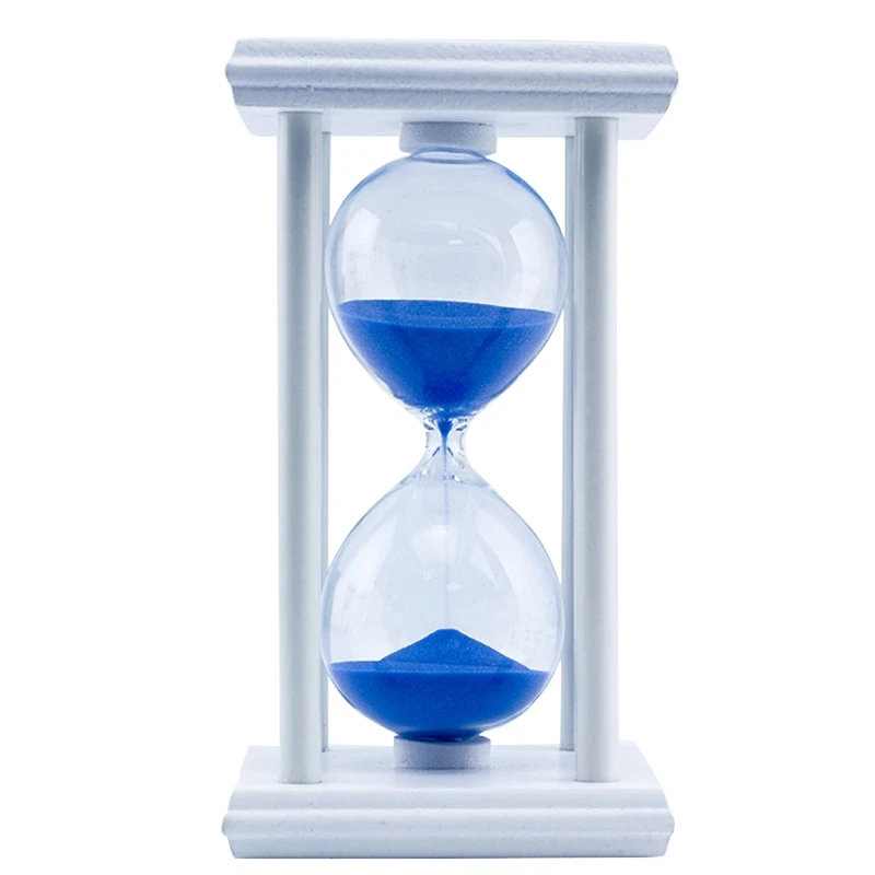

30 Minutes Hourglass Sand Timer For Kitchen School Modern Wooden Hour Glass Sandglass Sand Clock Tea Timers Home Decoration Gift