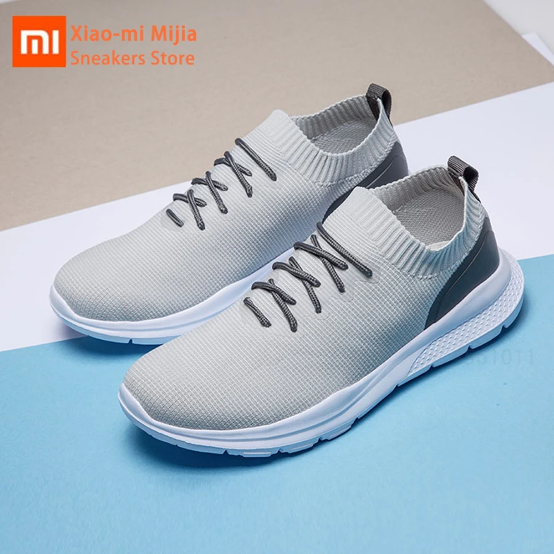Xiaomi Mijia Yuncoo Три анти летающие тканые дышащие повседневная легкая обувь