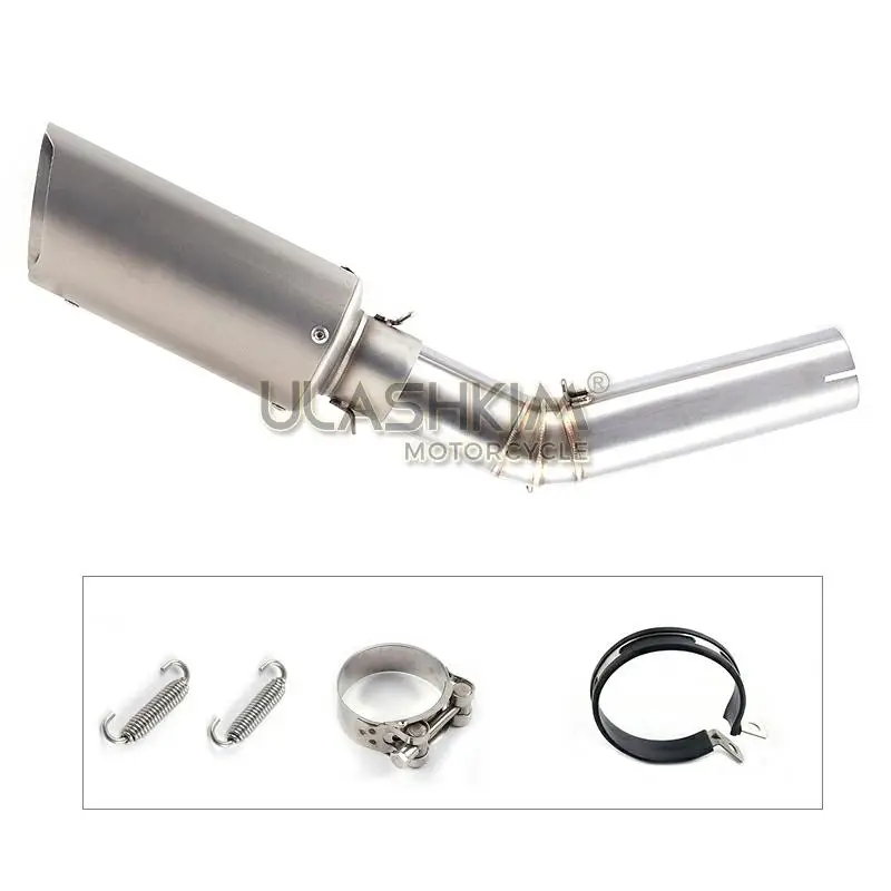 Мотоцикл Полная выхлопная средняя труба без шнуровки для Suzuki GSXR600 Gsxr700 Gsxr750 k7 GSX R700