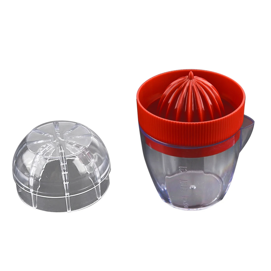Hand Press Citrus Juicer Lemon Reamer with Cup + Flat Fine Cheese Grater