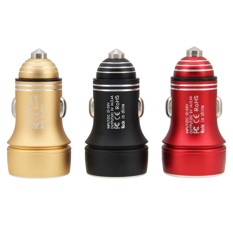 US $392.26 Dual USB Car Charger 24A Fast Charing 2 Port USB 1224V Car Cigarette Socket Lighter For Car USB Charger Power Adapter 300pcs