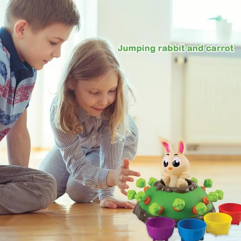  Children's Toy Desk Game Parent-child Interactive Toy Brain Training Educational Toys Jumping Rabbi