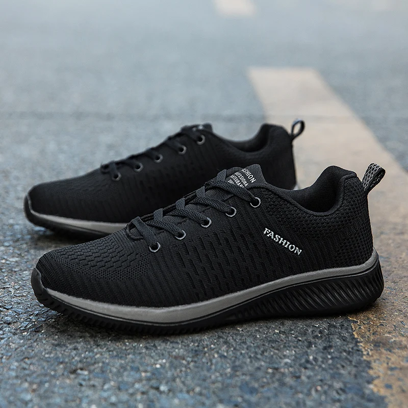 Летняя дышащая мужская повседневная обувь легкие прогулочные туфли с подушкой