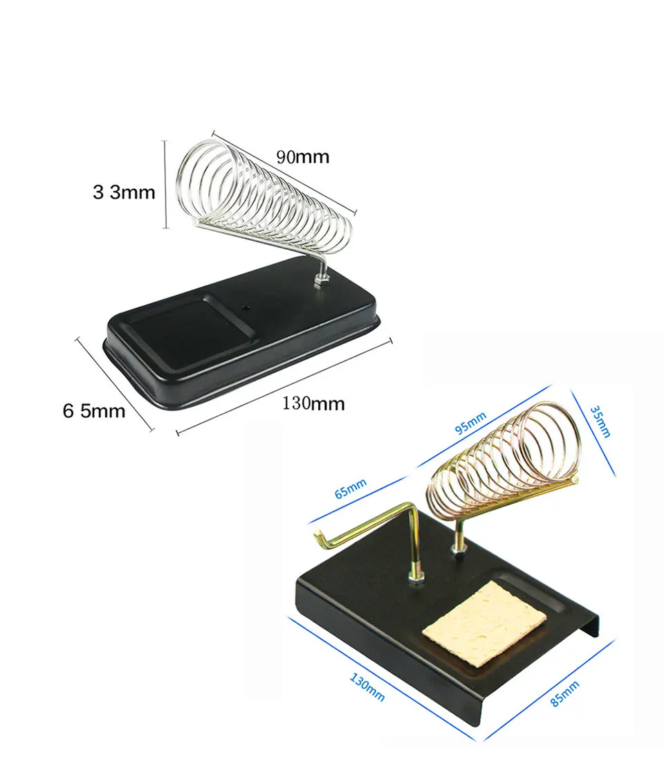 Electric Soldering Iron Stand Holder Soldering Stand with Welding Cleaning Sponge High Temperature Resistance Welding Accessorie inverter arc welder