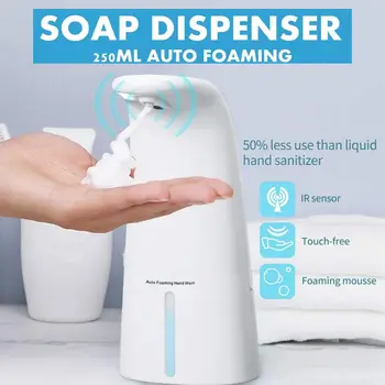 

330ml Automatic Sensor Foam Soap Dispenser Smart Induction Foam Dispenser Auto Liquid Soap Dispenser Touchless Hand Washer