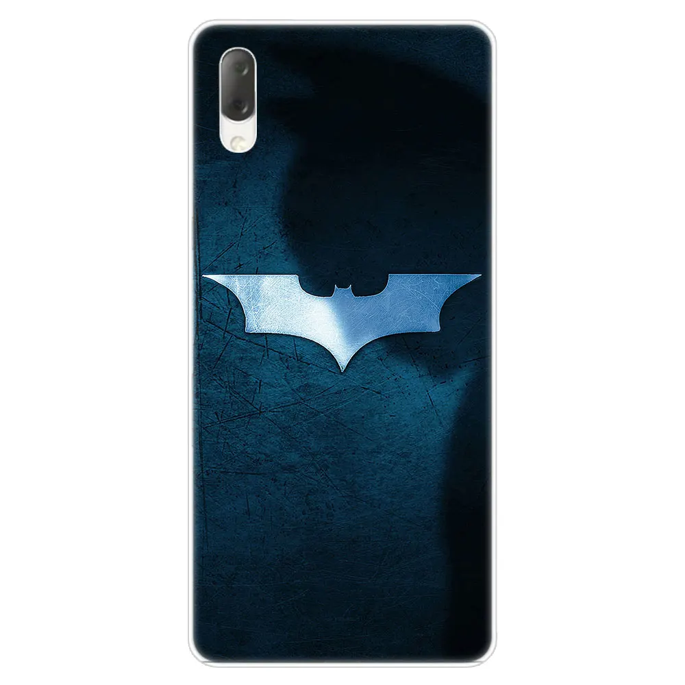 Marvel Бэтмен Твердый чехол для телефона с лого чехол для Sony Xperia L1 L2 L3 X XA XA1 XA2 XA3 ультра 10 плюс E5 XZ XZ1 XZ2 компактный XZ3 XZ5 2 20 крышка - Цвет: 001
